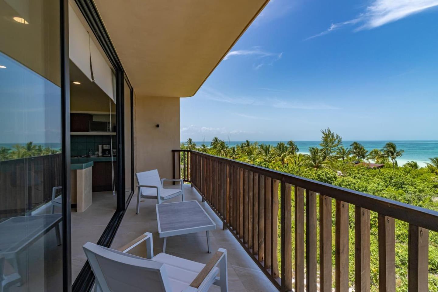 Penthouse Con Alberca Privada Y Hermosas Vistas Al Mar - A301 Остров Холбокс Экстерьер фото