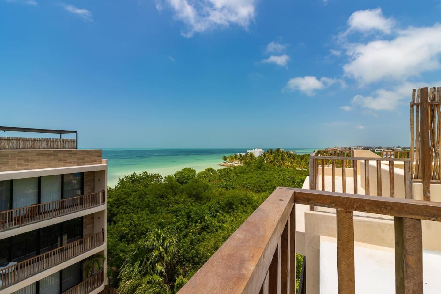 Penthouse Con Alberca Privada Y Hermosas Vistas Al Mar - A301 Остров Холбокс Экстерьер фото