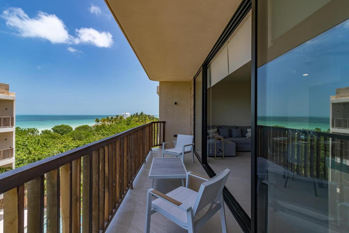Penthouse Con Alberca Privada Y Hermosas Vistas Al Mar - A301 Остров Холбокс Экстерьер фото