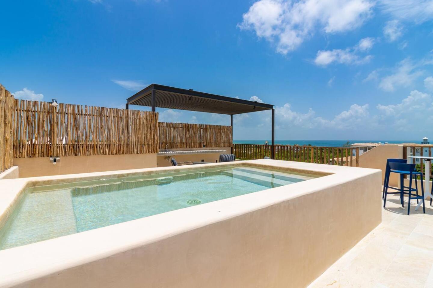 Penthouse Con Alberca Privada Y Hermosas Vistas Al Mar - A301 Остров Холбокс Экстерьер фото