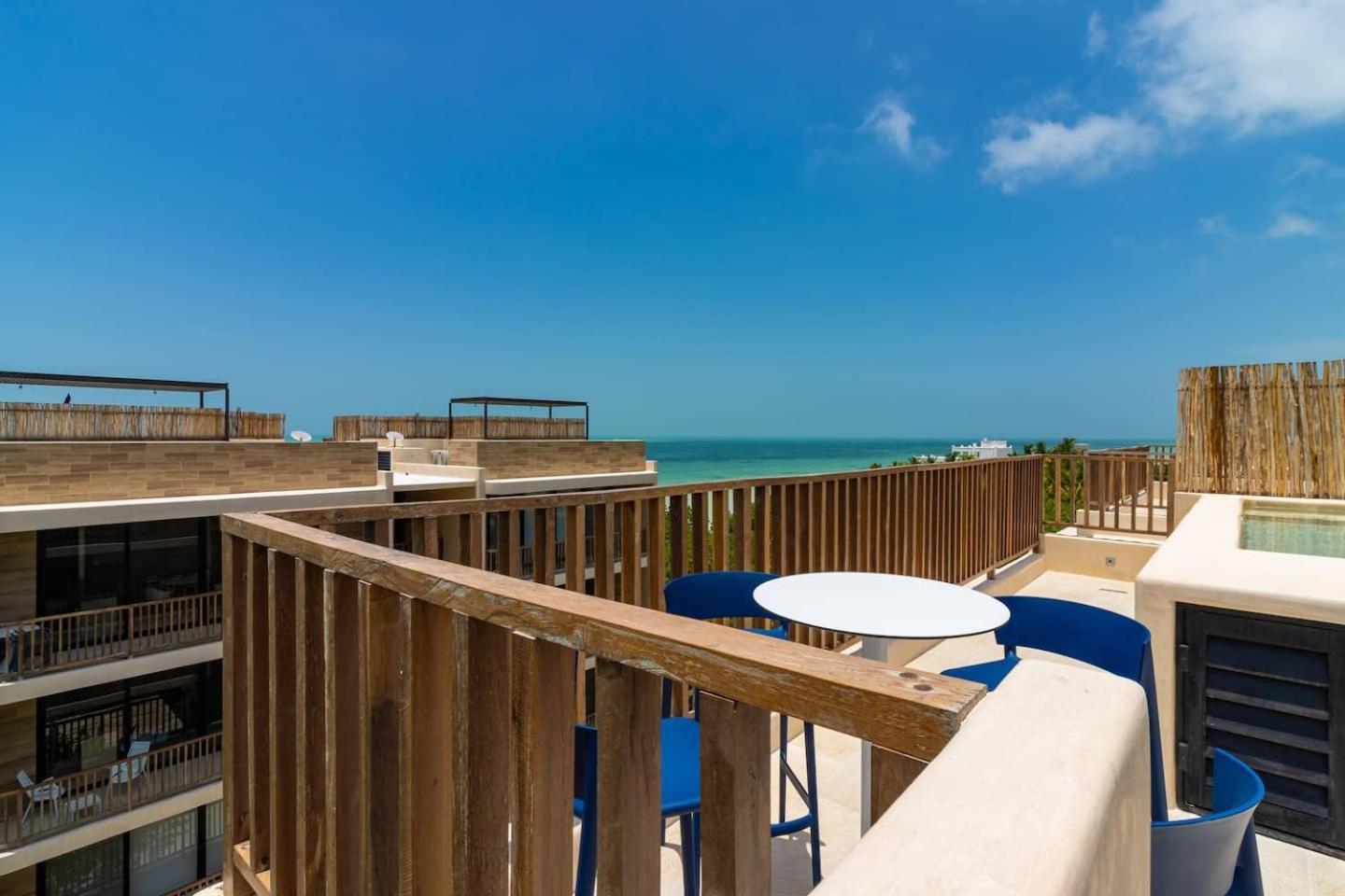 Penthouse Con Alberca Privada Y Hermosas Vistas Al Mar - A301 Остров Холбокс Экстерьер фото