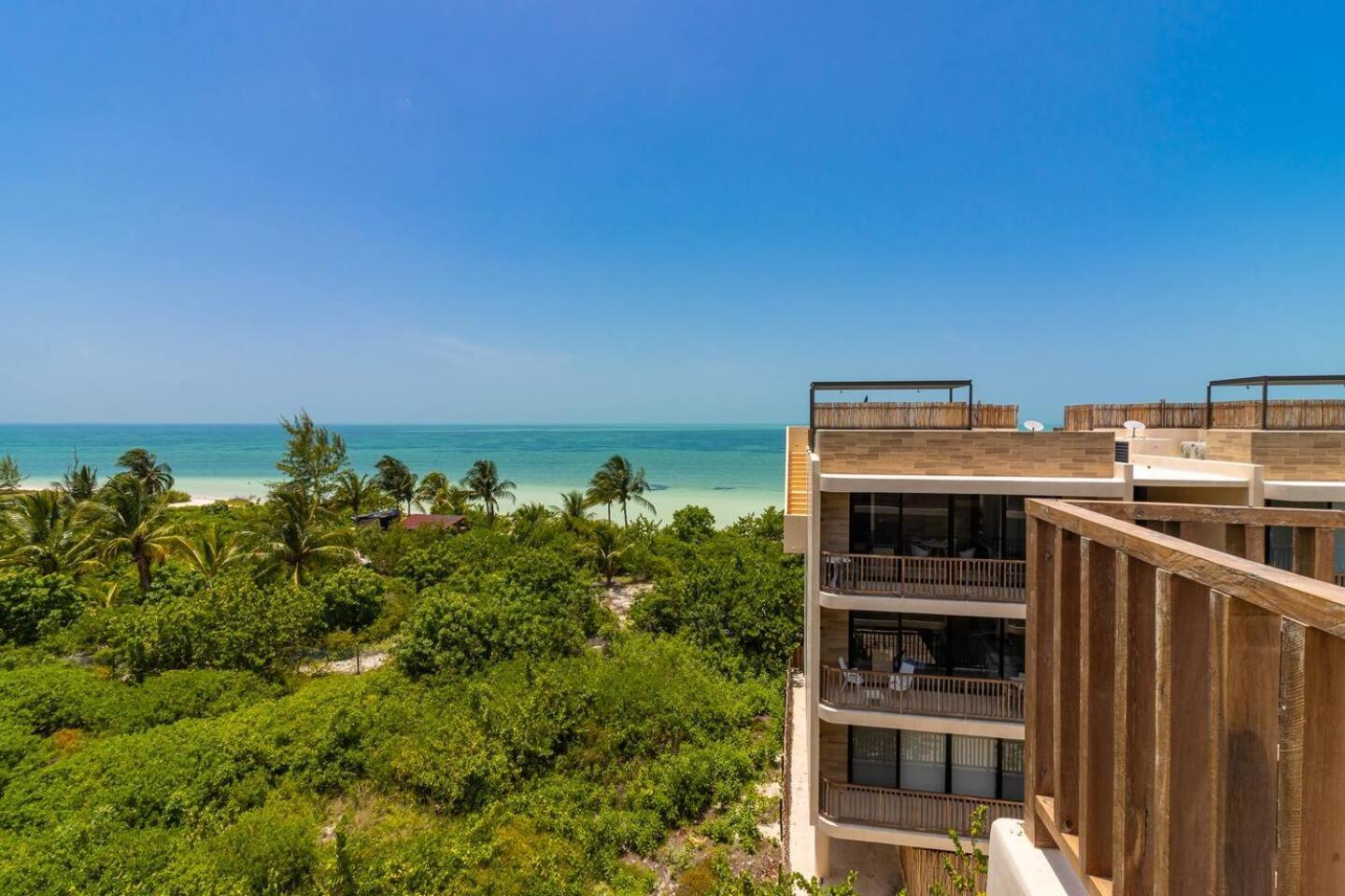 Penthouse Con Alberca Privada Y Hermosas Vistas Al Mar - A301 Остров Холбокс Экстерьер фото