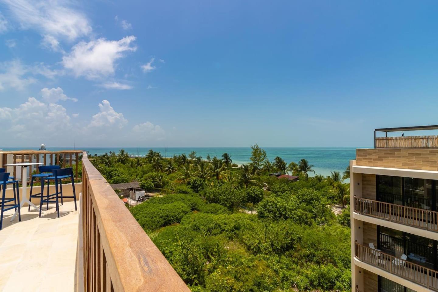 Penthouse Con Alberca Privada Y Hermosas Vistas Al Mar - A301 Остров Холбокс Экстерьер фото
