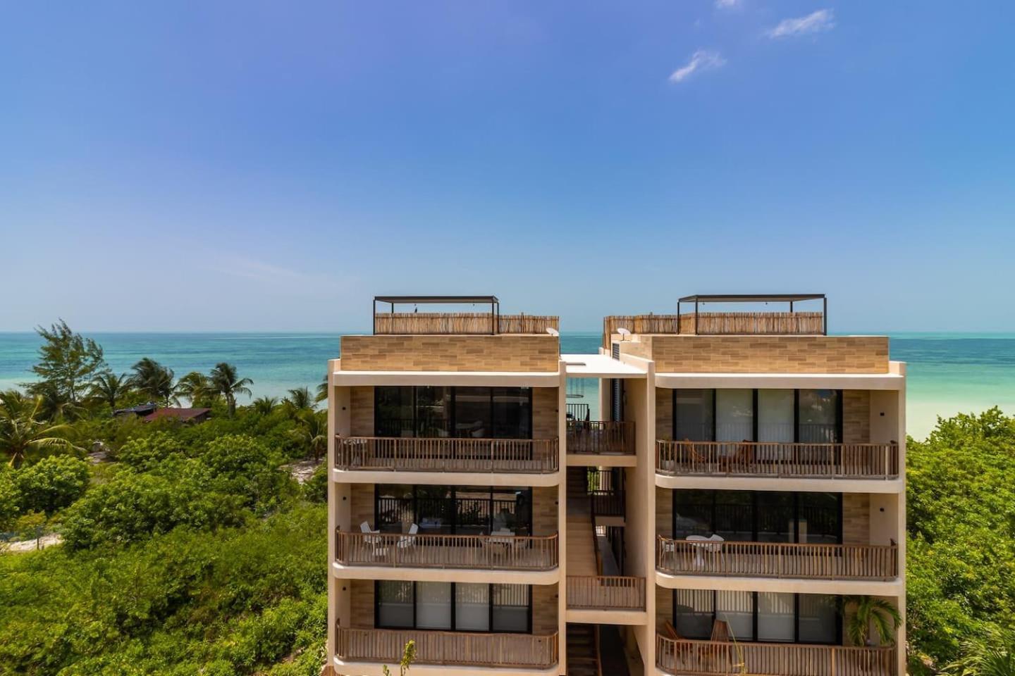 Penthouse Con Alberca Privada Y Hermosas Vistas Al Mar - A301 Остров Холбокс Экстерьер фото