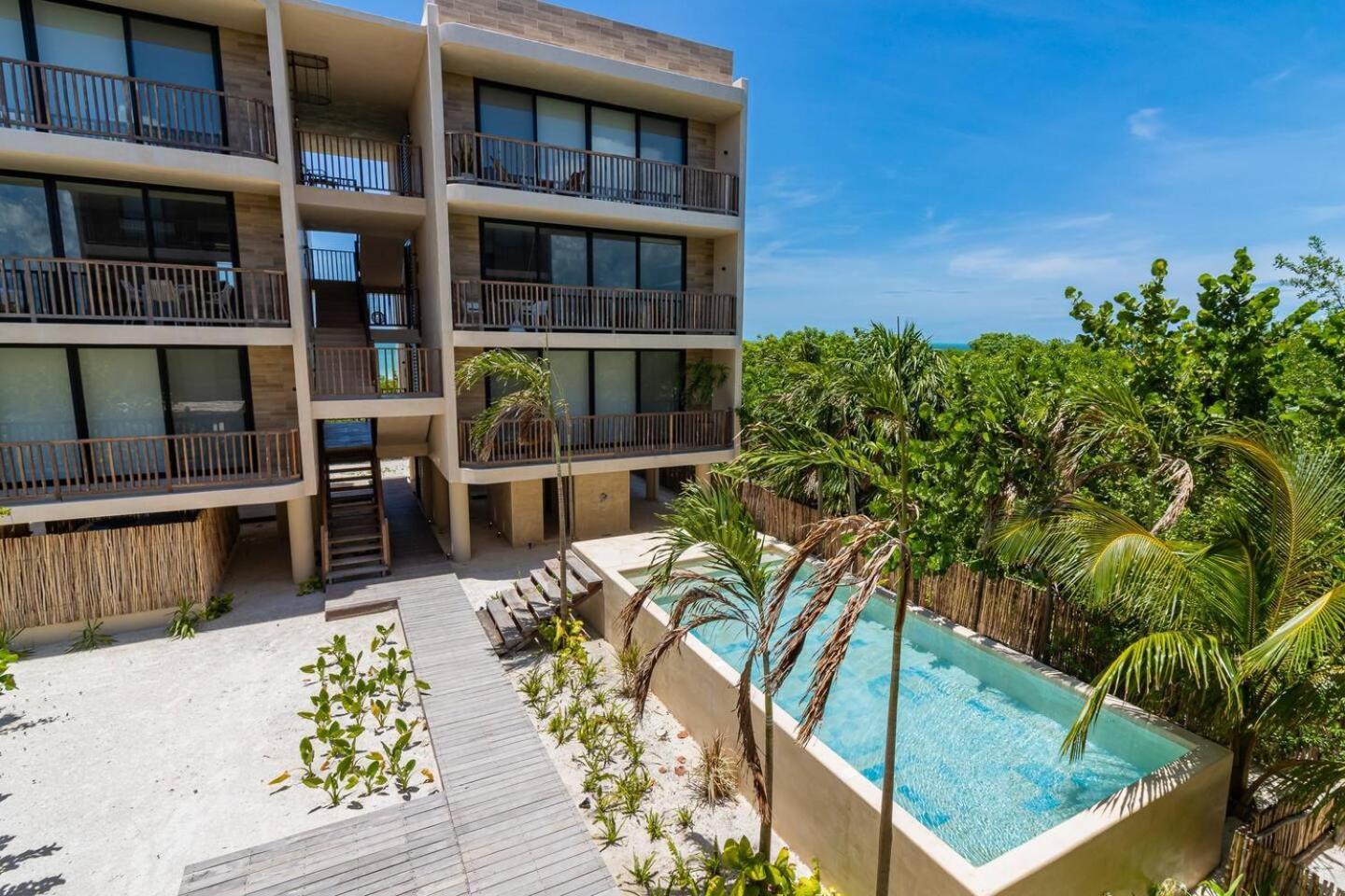 Penthouse Con Alberca Privada Y Hermosas Vistas Al Mar - A301 Остров Холбокс Экстерьер фото